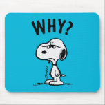 Peanuts | Snoopy Wonders Why? Mouse Pad<br><div class="desc">Check out this fun Peanuts design featuring Snoopy.</div>