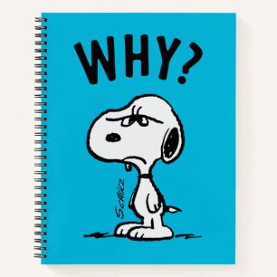 Peanuts   Snoopy Wonders Why? Notebook