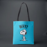 Peanuts | Snoopy Wonders Why? Tote Bag<br><div class="desc">Check out this fun Peanuts design featuring Snoopy.</div>