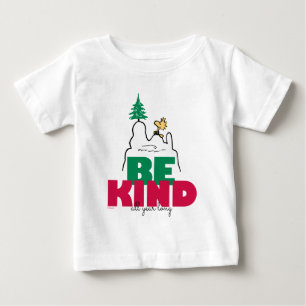Peanuts Snoopy & Woodstock Be Kind Baby T-Shirt