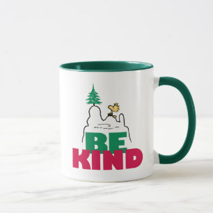 Peanuts Snoopy & Woodstock Be Kind Mug