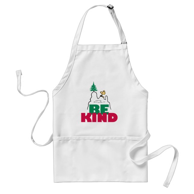 Peanuts | Snoopy & Woodstock Be Kind Standard Apron (Front)