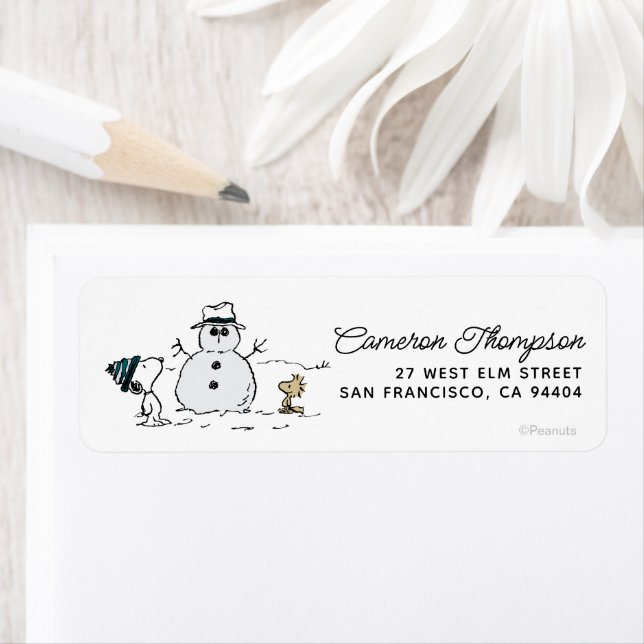 Peanuts | Snoopy & Woodstock Build A Snowman (Insitu)