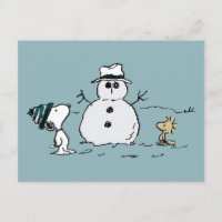 Peanuts | Snoopy & Woodstock Build A Snowman