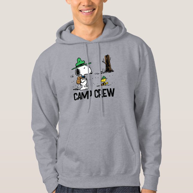 Peanuts | Snoopy & Woodstock Camping Hoodie (Front)