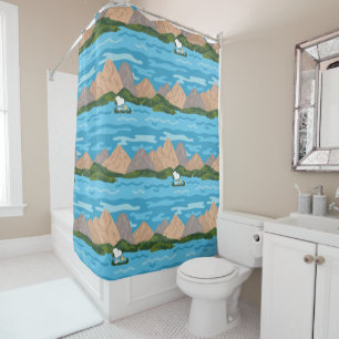 Peanuts   Snoopy & Woodstock Canoe Ride Pattern