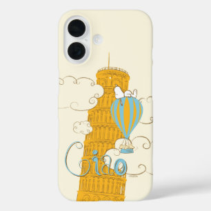 Peanuts   Snoopy & Woodstock Ciao iPhone 16 Case