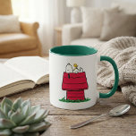 Peanuts | Snoopy & Woodstock Doghouse Mug<br><div class="desc">Check out this fun Peanuts design featuring Snoopy and Woodstock.</div>