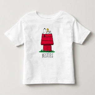 Peanuts   Snoopy & Woodstock Doghouse Toddler T-shirt