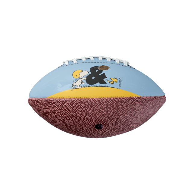 Peanuts | Snoopy & Woodstock Football (Rotated 270)