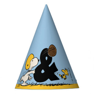 Peanuts   Snoopy & Woodstock Football Party Hat