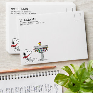 Peanuts   Snoopy & Woodstock Frozen Birdbath Envelope
