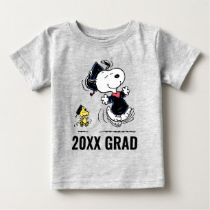 Peanuts   Snoopy & Woodstock Graduation Baby T-Shirt