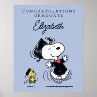 Peanuts | Snoopy & Woodstock Graduation