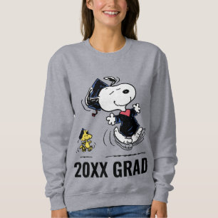 Peanuts Snoopy & Woodstock Graduation Sweatshirt