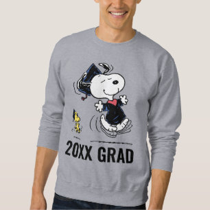 Peanuts Snoopy & Woodstock Graduation Sweatshirt