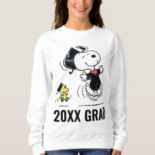 Peanuts Snoopy & Woodstock Graduation Sweatshirt