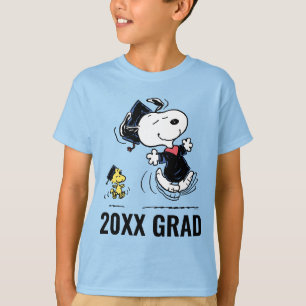 Peanuts Snoopy & Woodstock Graduation T-Shirt