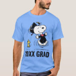 Peanuts | Snoopy & Woodstock Graduation T-Shirt<br><div class="desc">Celebrate your Graduation with this super cute sign featuring Snoopy and Woodstock. Personalize by adding your graduation year.</div>