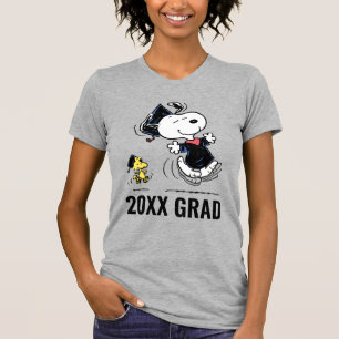 Peanuts Snoopy & Woodstock Graduation T-Shirt