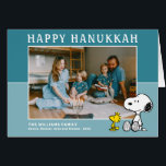 Peanuts | Snoopy & Woodstock Happy Hanukkah<br><div class="desc">Send this fun Peanuts holiday card. Personalize with your photo.</div>