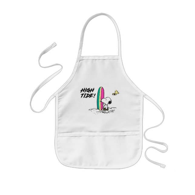 Peanuts | Snoopy & Woodstock High Tide Kids Apron (Front)