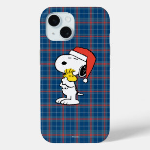 Peanuts   Snoopy & Woodstock Holiday Hugs iPhone 15 Case