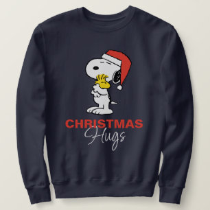 Peanuts   Snoopy & Woodstock Holiday Hugs Sweatshirt