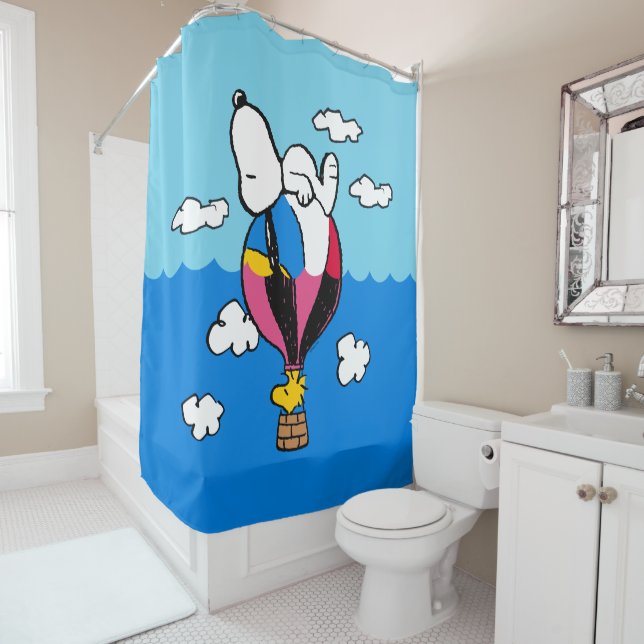 Peanuts | Snoopy & Woodstock Hot Air Balloon (In Situ)