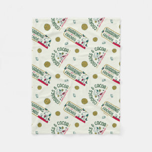 Peanuts   Snoopy & Woodstock Hot Cocoa Pattern Fleece Blanket