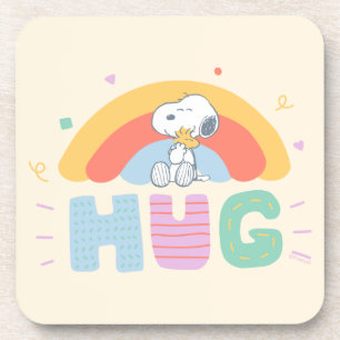 Peanuts   Snoopy & Woodstock Hug Coaster