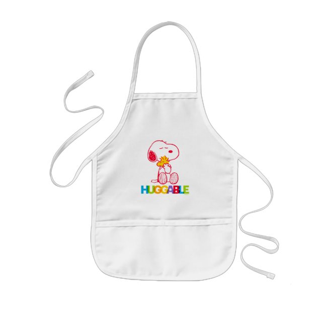 Peanuts | Snoopy & Woodstock Huggable Kids Apron (Front)