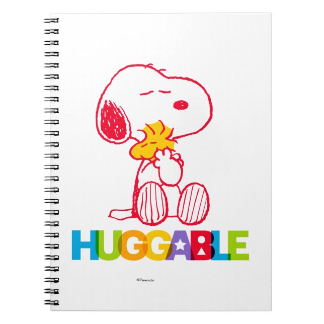 Peanuts | Snoopy & Woodstock Huggable Notebook (Front)