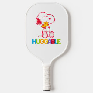 Peanuts   Snoopy & Woodstock Huggable Pickleball Paddle