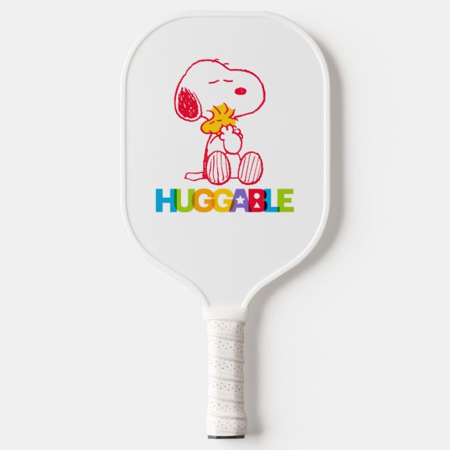 Peanuts | Snoopy & Woodstock Huggable Pickleball Paddle (Front)