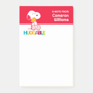 Peanuts   Snoopy & Woodstock Huggable Post-it Notes