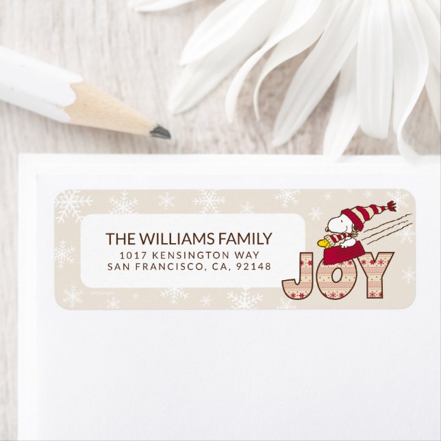 Peanuts | Snoopy & Woodstock Joy Sled Ride (Insitu)