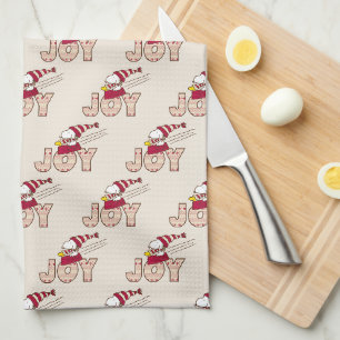 Peanuts   Snoopy & Woodstock Joy Sled Ride Kitchen Towel