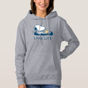 Peanuts Snoopy & Woodstock Lake Life Hoodie