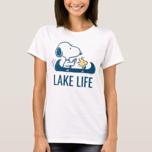Peanuts   Snoopy & Woodstock Lake Life T-Shirt