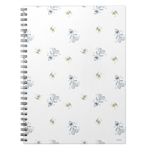 Peanuts   Snoopy & Woodstock Laughing Pattern Notebook