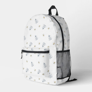 Peanuts   Snoopy & Woodstock Laughing Pattern Printed Backpack