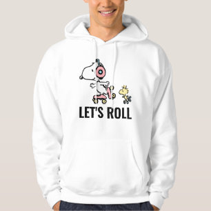 PEANUTS Snoopy & Woodstock Let's Roll Hoodie