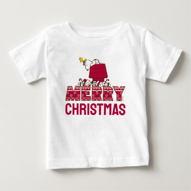 Peanuts | Snoopy & Woodstock Merry Ugly Sweater (Front)