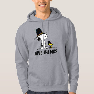 Peanuts   Snoopy & Woodstock Pilgrim Hoodie