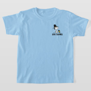 Peanuts Snoopy & Woodstock Pilgrim T-Shirt