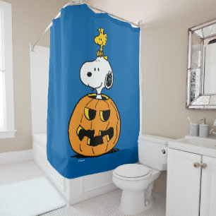 Peanuts   Snoopy & Woodstock Pop-up Pumpkin