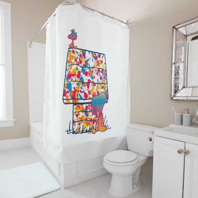Peanuts | Snoopy & Woodstock Rainbow Paint (In Situ)