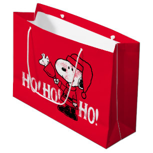 Peanuts   Snoopy & Woodstock Ringing Bells Large Gift Bag