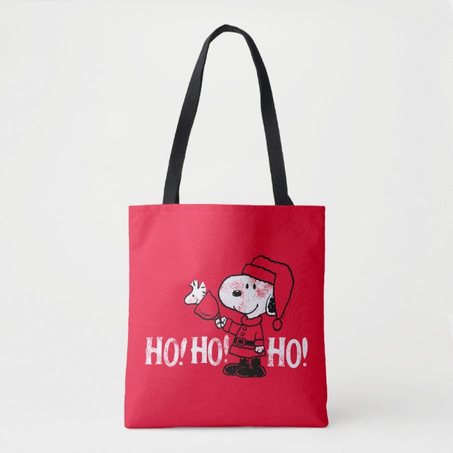 Peanuts | Snoopy & Woodstock Ringing Bells Tote Bag (Front)